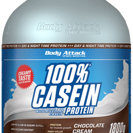 Body Attack 100% Casein Protein - 1,8kg