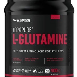Body Attack 100% Pure L-Glutaminsäure - 400g
