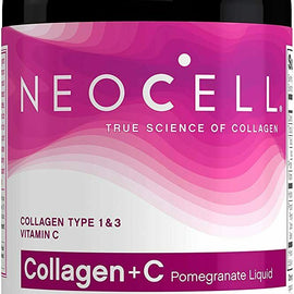 NeoCell Collagen + C, Pomegranate Liquid - 473 ml.