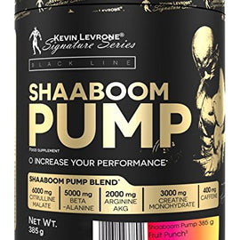 Kevin Levrone Black Line Shaa Boom Pump Pre-Workout Booster (385g)