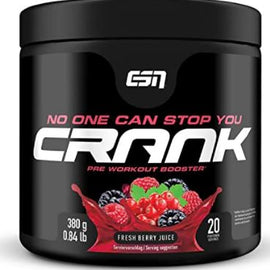 ESN Crank, Fresh Berry Juice, 380g, kompletter Pre Workout Booster