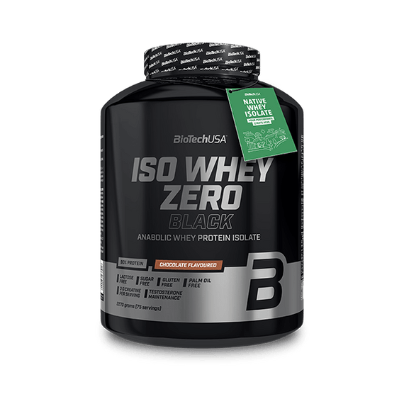 Iso Whey Zero Black Getränkepulver auf Basis von Molkeproteinisolat - 2270 g