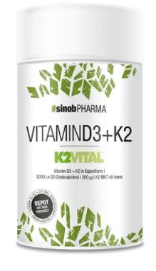 BlackLine 2.0 Vitamin D3+K2 60 vegane Kapseln
