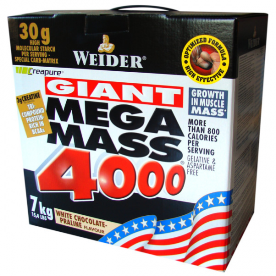 WEIDER Giant Mega Mass 4000 (7000g) – Einfach, wirkungsvoll und  zielführend! - Bodystar – Bodystar Fitness Store