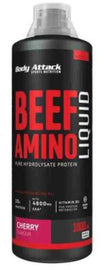 Body Attack Beef Amino Liquid - 1000ml Cherry